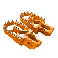 For Husqvarna FC TX FX TC TE FE 125 250 300 350 400 450 500 501 2017-2022 2023 Motorcycle 57mm Footrest Foot Pegs Rest Footpegs oranžinė