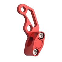 1 pcs Brake Cable Clamp For Motorcycle E-Bike Instrument Wire Harness Fixing Clip Oil Pipe Fuel Hose Brake Clutch Line Holder raudona