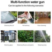 Water Gun High Pressure Metal Irrigation Water Gun Rust Prevention with Rubber Handle for Car Garden Lawn Wash for Cleaning China Mainland