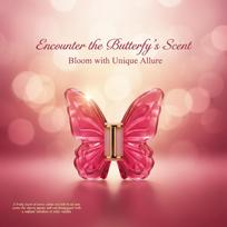 Butterfly Luxe Women's Perfume 80ML Long-Lasting Elegant Floral Scent 80ml