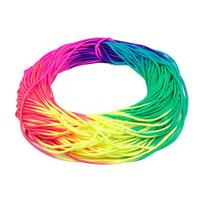 Yougle Colorful Rainbow Cord Parachute Cord Paracord Tie Dye Style Type Iii 7 Strand 550 Paracord 5m 10m 20m 5 Meters
