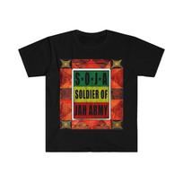 Soft Cotton T-Shirt Mens Womens Tees Top. Soja reggae band music S