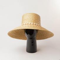 „Hhp Ins“ vasaros rankų darbo šiaudų plataus krašto apvalkalo virvių dekoravimas „Lady Beach Cap“ laisvalaikio kepurė nuo saulės didmeninė prekyba head size 57cm