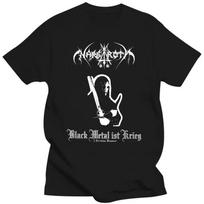 vyriški drabužiai Nargaroth grupės Black Metal Ist Krieg 2001 albumo viršelio marškinėliai 2024 vasaros viršūnės grafiniai marškinėliai didelio dydžio harajuku S