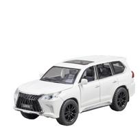 1/32 Scale LEXUS LX570 SUV Alloy Off Road Diecast Metal Model Sound & Light Toy Home Decoration Trendy Ornaments Children Toy Present balta