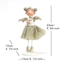 1 vnt. Muppet Gėlių Fėja Maža Mergaitė Elfas Angelas Ornamentas Lėlė, Anime Animacinių Filmų Audinio Dekoracijos, Namams Svetainei Biurui Kavinė