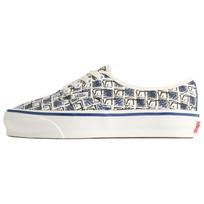 Vans Premium Authentic 44 Canvas Comfortable Skate Shoes Unisex Sneakers Navy-Blue VN000DB8NVY 37