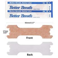 500/300/100Pcs Breath Nasal Strips Right Way Stop Snoring Anti Snore Nose Strip Easier Better Breathing High-Quality Sleeping Patches 100pcs