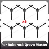 Suderinamas su Roborock Qrevo Master keičiamo pagrindinio šoninio šepečio HEPA filtro šluostės, dulkių maišelio atsarginių dalių priedai