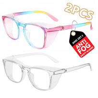 Anti-Fog Protective Goggles, Shower Eyewear, Blue Light Blocking Protection Glasses for Post-Surgery Recovery HM9