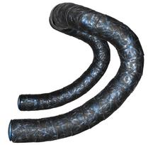 Supacaz Super Sticky Kush Handlebar Tape Splat Blue Refractor Blue Star Plugz - - + mėlyna