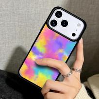 Capa Case for iPhone 17 Air 16 Pro Max 15 Plus 11 13 Mini 14 12 Back Phone Cover Tie Dye Trippy soft iPhone 12