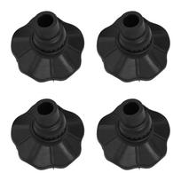 4pcs Outdoor Camping Chair Foot For Pads Chair Leg Mat Non-slip Anti-trap Covers Foot Protectors Camping Supplies