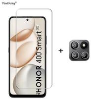 6in1 Full Gule Glass For Honor 400 Smart Tempered Glass Honor 400 Smart Screen Protector HD Phone Lens Film Honor 400 Smart Honor 400 smart