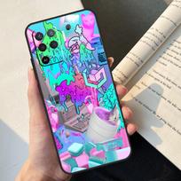 Vaporwave Aesthetic Trippy Case For Oppo A58 A98 A78 A18 A38 A60 A80 A40 A77 A57 A17 A74 A54 A94 A96 A76 A16 A15 A5 Pro OPPO A77 5G