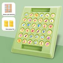 Childrens Dual Player Flip Chess Puzzle With Visual Development And Interactive Features Flip