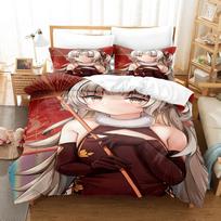 3d Print Anime Kawaii Girl Azur Lane Bedding Set Single Twin Full Queen King Size Bed Set Adult Kid Bedroom Duvet Cover Sets 135x200cm