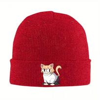 Neco Arc Cat Beanie Hats Cartoon Knit Hat Hippie Thermal Elastic Unisex Women Caps Spring Custom YK Bonnet Hats Birthday Present