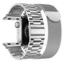 Stainless Steel Band For Apple Watch Ultra 2 49mm 45mm 41mm 40mm 44mm Metal Strap Bracelet iWatch series 9 8 7 6 5 SE 38mm 40mm 41mm