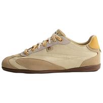 FILA MILANO German Army Trainers Women's Low Top Beige Apricot F12W633209FWS 39