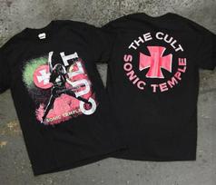 The Cult Sonic Temple Concert 1989 Tour T-Shirt Vtg 80s The Cult Sonic Temple S M