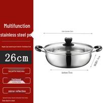 Thickened Stainless Steel Multi-functional Cooking Pot