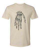 Cottage Cult Clothing Tee T Shirt Cotton Medical Anatomy Victorian Art Hand #1 S