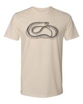 Cottage Cult Clothing Tee T Shirt 100% Cotton Goth Witch Snake Skeleton Oddity L