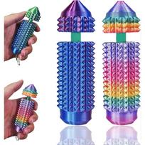 Little Ouchies Fidget Toys - Long-Lasting Spinning Pain Stim Toy for Anxiety & Stress Relief, Fidget Toys for Adults Teens, Pain Relief Fidget Tool,2P