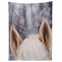 PONY BABY tapestry 75x100 juoda
