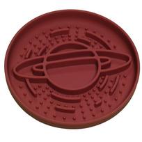Slow Feeder Dog Bowl Silicone Pet Food Dish Anti Choking Slow Eating Bowl for Pets (Rose,onesize) ryškiai rožinė
