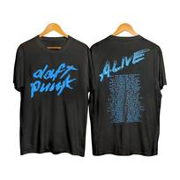 RARE!! Vintage Rare 2007 Daft Punk Alive Tour T-shirt 4XL