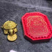 Feng Shui Golden Money Turtle Figurine | Lucky Wealth Guarding Tortoise Home Decor Blessing Gift for Temple Praying
