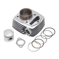 Motorcycle 56.5mm Cylinder Kit For Derbi Senda Baja 125 SM 2008- 2012 862724 125cc 124CM3 Engine 4-Stroke