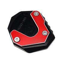 For HONDA CB750 XL750 TRANSALP 750 XL 750  CB 750 1000 HORNET 2023-2026 Motorcycle Accessories Kickstand Pad Side Stand Enlarger raudona