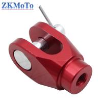 Motorcycle CNC Rear Brake Clevis  For Yamaha YZ125 YZ250 YZ250F YZ450F YZ125X YZ250X YZ450FX YZ250FX WR250F WR450F 2003-2023 raudona
