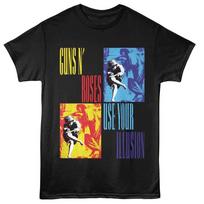 Guns N' Roses Use Your Illusion Black Music Shirt 100