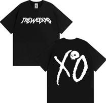 The Weeknd XO After Hours Til Dawn Print Merch 2026 T Shirt Cotton Unisexs Clothing Womens Summer TShirt Y2k Casual Fans Tee S