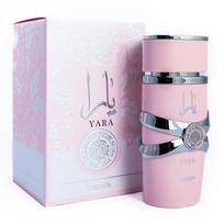 Lattafa Yara - Vanilla, Gourmand, Fruity, Floral - Eau de Parfum Long-Lasting Fragrance for Women, 3.40 Ounce / 100 ml