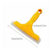 Car Squeegee with Stainless Steel Handle Rubber Snow Shovel Windshield Window Ice Scraper Car Wrap Air Bubble Remove Tool