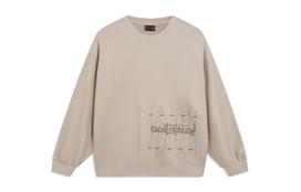 Li Ning Sweatshirt Unisex Goat Gray AWDT571-2 S