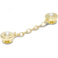 Crocs Pearl Rivet Gold Chain Jibbitz Pack 10017435 FREE