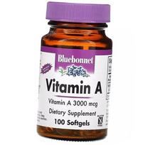 Vitaminas A, Vitamin A 10000, Bluebonnet Nutrition 100 kaps. (36393012) 100softgels