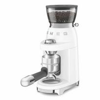 Smeg CGF03WHEU 50s-style coffee grinder, white