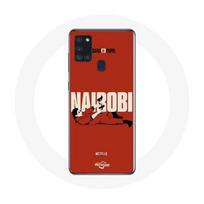 Coque Samsung Galaxy A21S La casa de papel Nairobi dessin