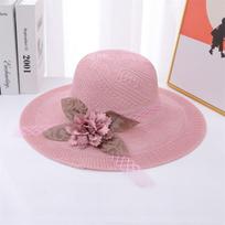 Kepurė moterims Vasarinė šiaudinė kepurė Paplūdimio kepurė Apsauganti nuo saulės Lauko apsauga nuo saulės Šėlinanti šiaudais pintas kepurė moterims ONE SIZE smėlis