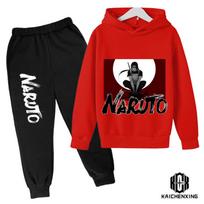 Cool Naruto Sports Suit Anime Hoodie Essential Children's Wear Men's Suit New Men's Suit Men's Fashion Suit Couple Hoodie 150