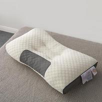Neck Protection 3D Massage Pillow Washable Suitable for Home Use Student Single One Pair Core Set 48 * 74 [750g] one pack gray