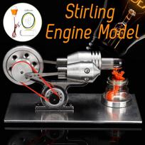 Mini Stirlingo variklio modelis Karšto oro jėgainės generatoriaus variklis Fizikos eksperimento žaislas
