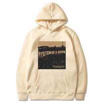 Rock Band System of A Down Toxicity Music Album Cover Hoodie Men Fashion Casual Pullover Male Alternative Metal Music Hoodies S